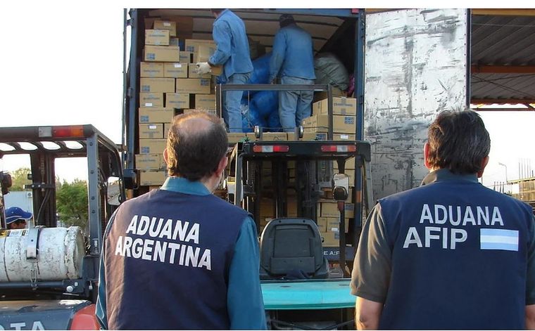 El hallazgo se produjo en dos camiones