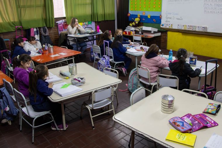 Disminuyó el porcentaje de alumnos en estado crítico en 3° y 6° grado Foto: Santiago Tagua/MDZ