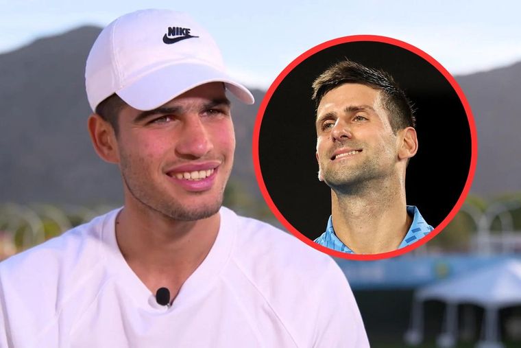 Alcaraz es el preclasificado número 1 de Indian Wells ante la baja de Djokovic.