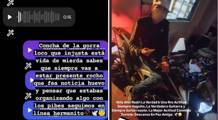 Los mensajes de despedida a T.R.G., el adolescente que falleció luego de intentar robarle a un policía. Los mensajes de despedida a T.R.G., el adolescente que falleció luego de intentar robarle a un policía.