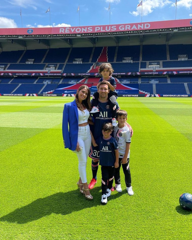 Lionel Messi y Antonela Rocuzzo tienen vecinos famosos en París.