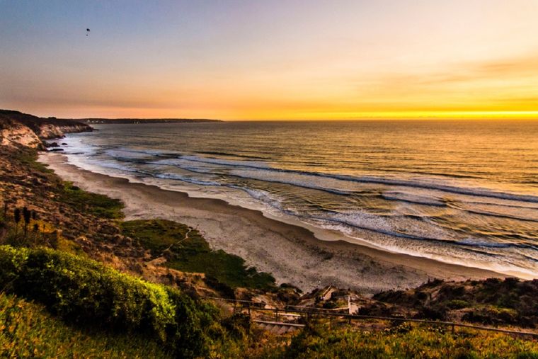Esta playa tiene uno de los mejores atardeceres Foto: shutterstock