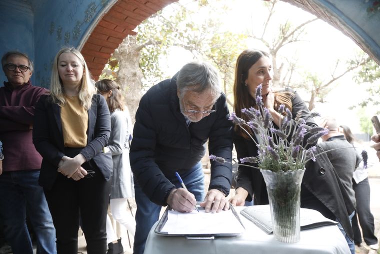 Luis Brandoni en el recuerdo de todos. Fuente: Prensa Gobierno. Luis Brandoni en el recuerdo de todos. Fuente: Prensa Gobierno.