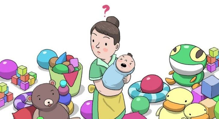 Acertijo visual, reto visual, chupete