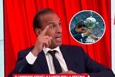 Cruce de referentes de Boca: el Mono Navarro Montoya apuntó contra el Patrón Bermúdez Foto: ESPN