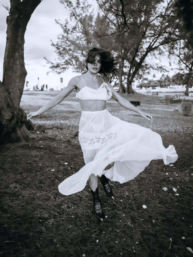 Desde Miami, la actriz apostó por una combinación inesperada. Desde Miami, la actriz apostó por una combinación inesperada.