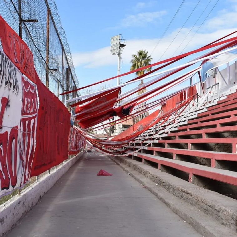 El hincha resultó lesionado y debió ser asistido. Foto ilustrativa Foto: Prensa ACSM