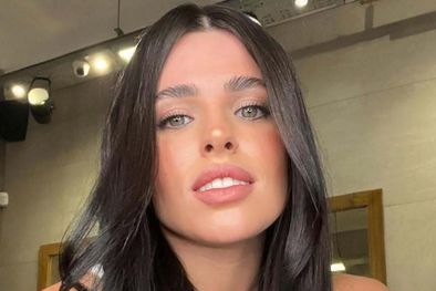 MDZol | El look total black de Valentina Cervantes. Foto: Instagram @valucervantes