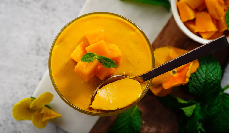 Postre frío de mango la receta fresca ideal para el verano Postre frío de mango la receta fresca ideal para el verano