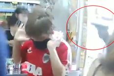 video: robaron un supermercado y casi le vuelan la cabeza a un chico video: robaron un supermercado y casi le vuelan la cabeza a un chico