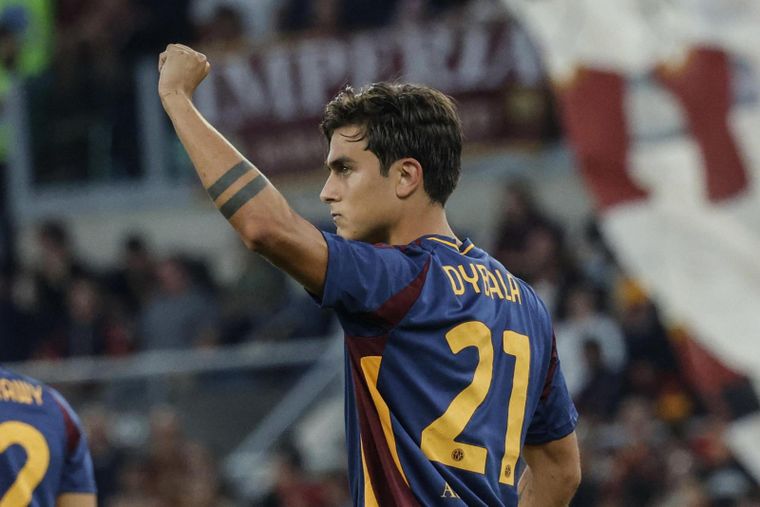 La Roma quiere que Paulo Dybala firme un contrato de por vida. Foto: EFE