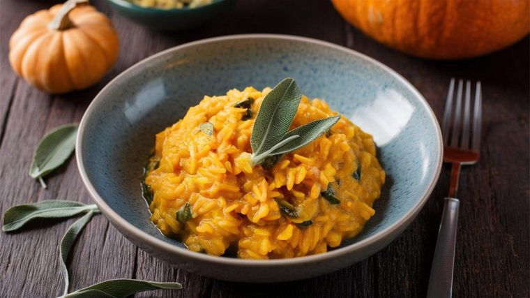 Risotto de calabaza, la receta detrás de un plato perfecto Risotto de calabaza, la receta detrás de un plato perfecto