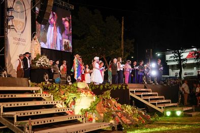 MDZol | La Bendición de los Frutos tuvo lugar en el predio de la Virgen de Guaymallén Foto: Prensa Gobierno Mendoza