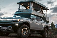 GMC actualizó el Hummer y ahora es un motorhome todoterreno Foto: GMC