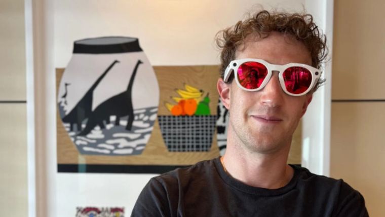 Mark Zuckerberg presentó los anteojos en sus perfiles de redes sociales.