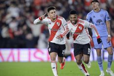 Echeverri marcó el primero. Foto: FotoBaires Echeverri marcó el primero. Foto: FotoBaires