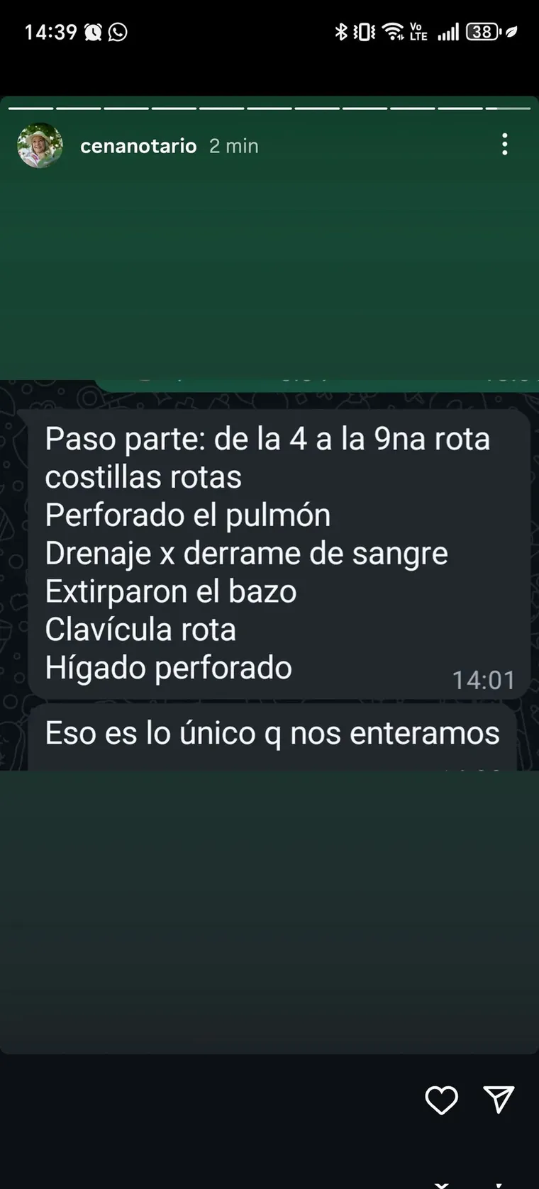 La ex suegra de Thiago Medina cuenta más detalles. La ex suegra de Thiago Medina cuenta más detalles.