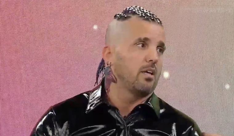 Juan Reverdito hizo un casting en vivo. Foto: Captura TV