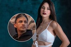 con que famoso salio luli romero, la bailarina que se vio con l-gante