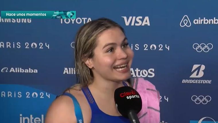 Luana Alonso anunció su retiro tras quedar eliminada de París 2024. Foto: Captura Claro Sports