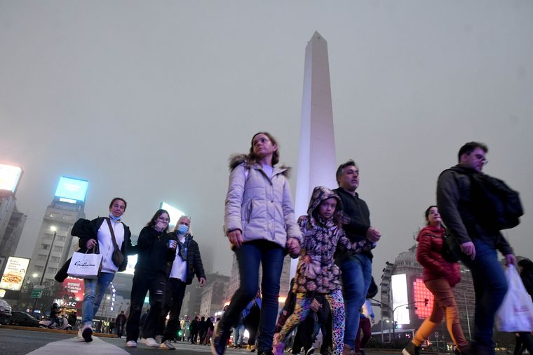 Se esperan mejoras en el tiempo a lo largo de la semana en la Ciudad de Buenos Aires. Foto: Télam