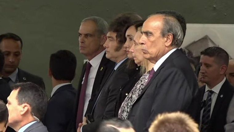 La suma del poder: Javier Milei, Victoria Villarruel, Karina Milei y Guillermo Francos