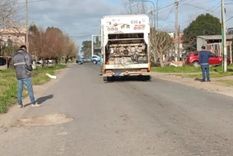 la plata: un jubilado salio a andar en bicicleta y lo atropello un camion de residuos