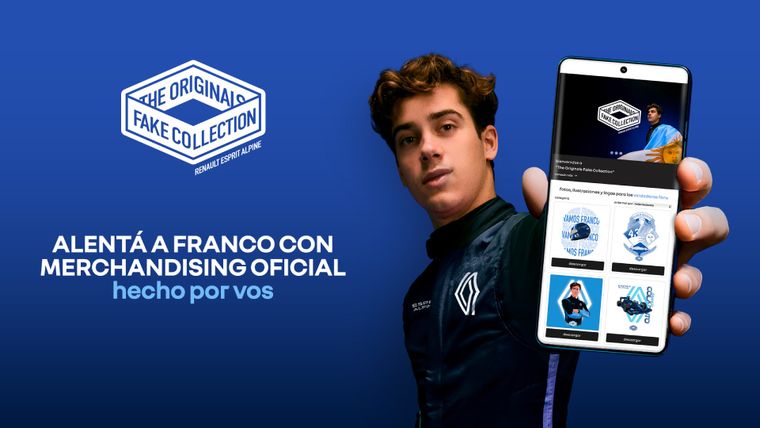 Renault y Franco Colapinto lanzan The Originals Fake Collection