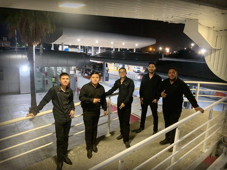 El Grupo Fugitivo amenizaba fiestas y bailes locales en Reynosa.