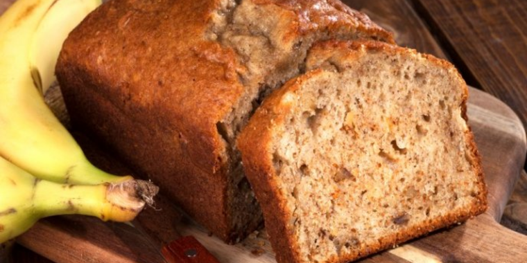 Pan de banana Foto: cocina delirante