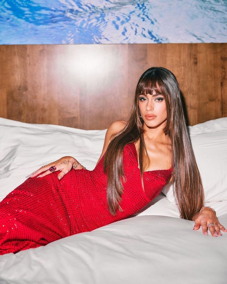 Estas dos argentinas la rompieron con sus vestidos en la alfombra roja de los Premios Lo Nuestro Foto: Instagram