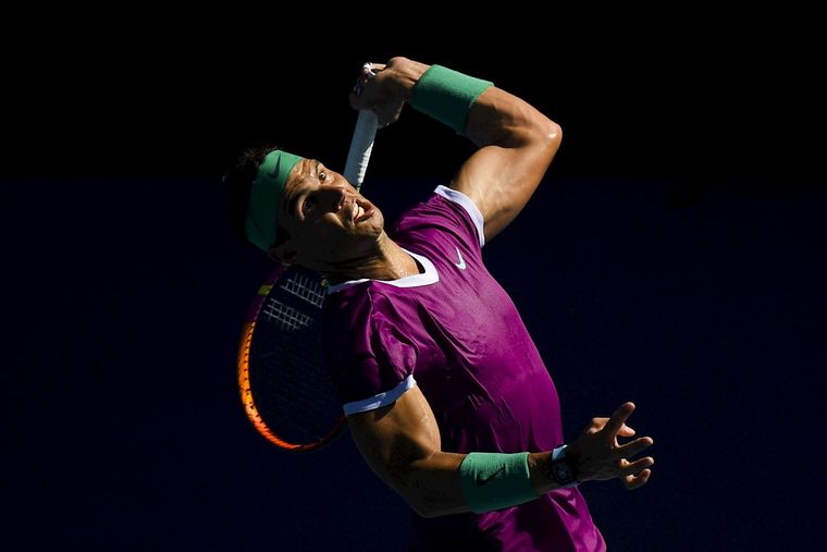 El español tardó menos de dos horas para avanzar de ronda en el primer Grand Slam del año. Foto: EFE