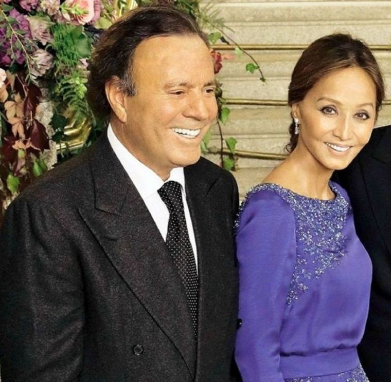 Julio Iglesias junto a su primera esposa, Isabel Preysler Foto: Instagram