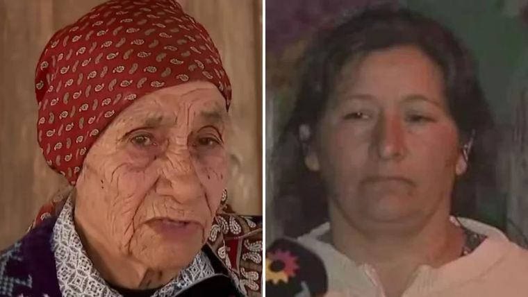 Catalina, la abuela de Loan, apuntó contra Laudelina Peña por las llamadas borradas Foto: NA