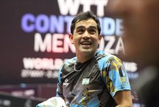 Gastón Alto ganó un partidazo y se metió en la tercera ronda. Foto: WTT Contender