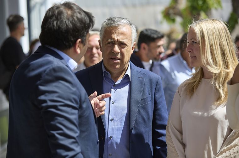 Alfredo Cornejo cerró su campaña en Mendoza Foto: Télam