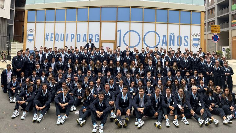 La delegación argentina ya está preparada para la inauguración de los Juegos Olímpicos. Foto: COA