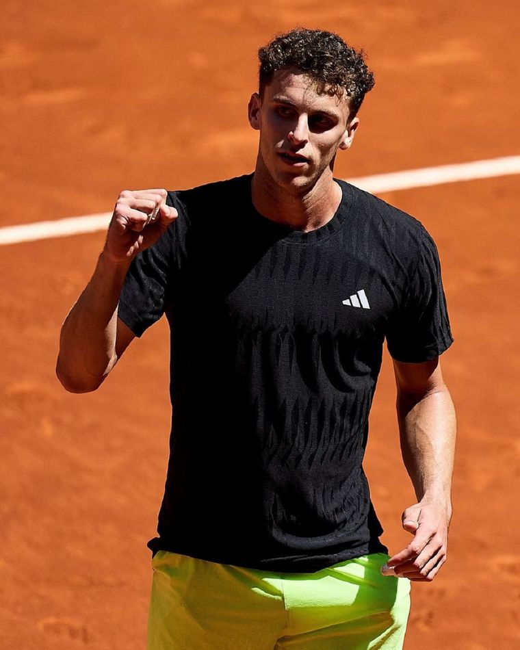 Juanma Cerúndolo disputará por primera vez el cuadro principal de Roland Garros. Foto: @juanmacerundolo/IG