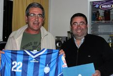 Federico Chiapetta con Martín Spinelli.