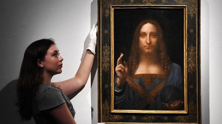 Salvator Mundi, pintura de Leonardo da Vinci. Foto: ecestaticos.com