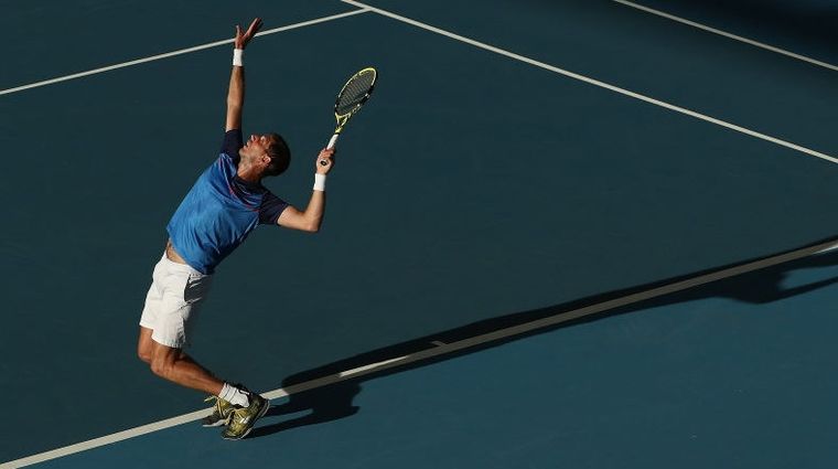 Federico Delbonis. Adelaide Tennis Foto: Adelaide Tennis
