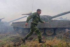 La brigada está conformada, entre otros, por un batallón de tanques. Foto: AFP