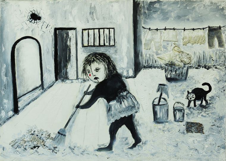 Foto: Obra de Elia Bianchi de Zizzias.