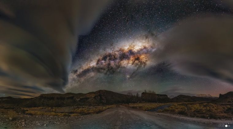 Las fotos de los cielos del sur de Mendoza llegaron a un programa de la NASA.