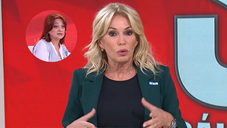 La locutora y la conductora discutieron fuertemente. Foto: capturas de pantalla TV/ América TV.&nbsp;