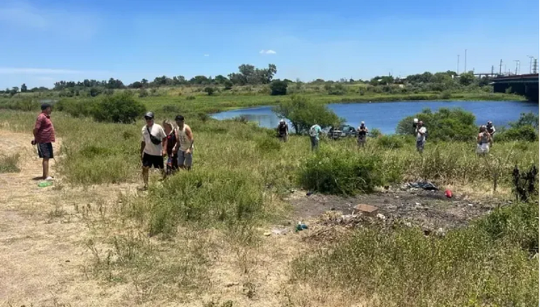 La zona del accidente. Foto: NA.