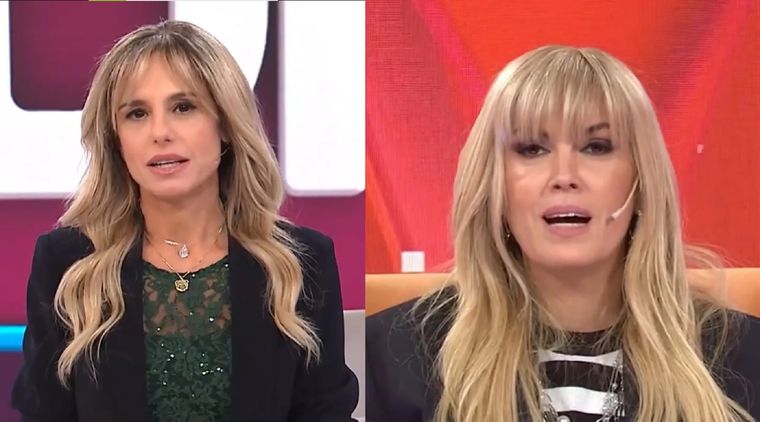 Mariana Fabbiani y Viviana Canosa, enfrentadas por el rating. Foto: Captura de video América TV y El Trece