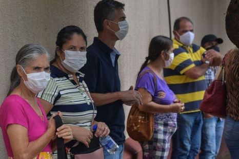 Un experimento en Serrana da claves sobre la lucha contra la pandemia. Foto: NELSON ALMEIDA/GETTY