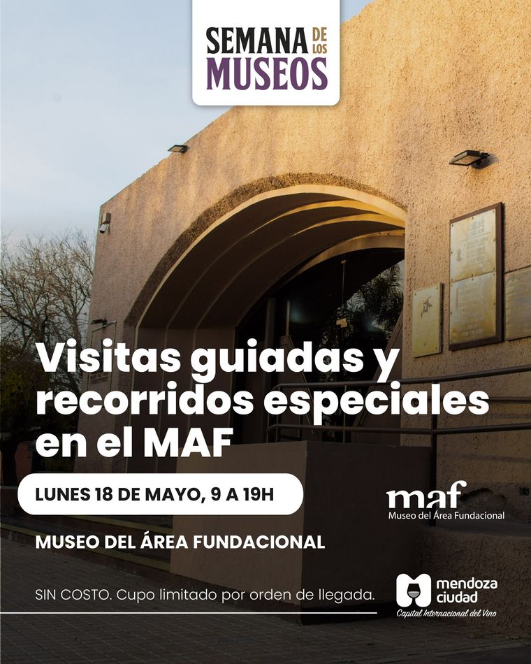 Semana de los Museos en Ciudad de Mendoza. Semana de los Museos en Ciudad de Mendoza.