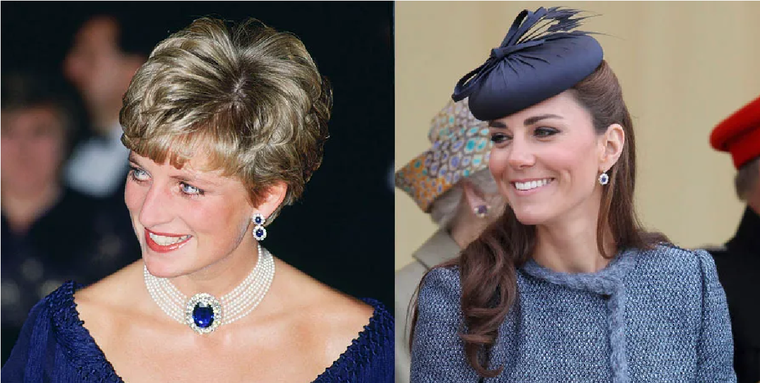 Kate Middleton impecable y con un guiño a Lady Di en el Jubileo de la reina Isabel II. Foto: Vanidades